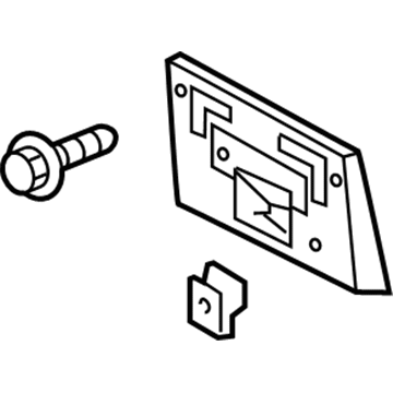 Lexus 52114-33380 Front Bumper Extension Mounting Bracket