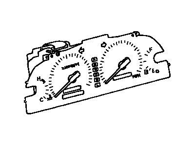 Lexus 83110-24051 Speedometer Assy