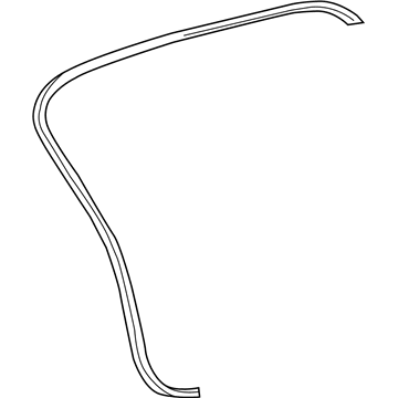 Lexus 67881-78010 Weatherstrip, Back Door