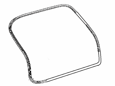 Lexus 67881-0E070 Weatherstrip, Back Door