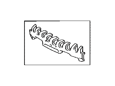 Lexus 52611-48030 Absorber, Front Bumper Energy