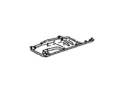 Lexus 55607-30321 Cover Sub-Assembly, Instrument