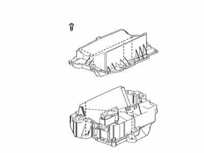 Lexus 83108-76010 Mirror Sub-Assembly Met