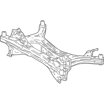 Lexus 51206-76010 Member Sub-Assembly, RR