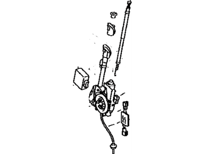 Lexus 86300-24341-D0 Antenna Assy, W/Holder