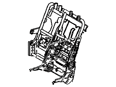 Lexus 71018-78040 Frame Sub-Assembly, RR S