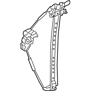 Lexus 69804-50060 Regulator Sub-Assembly