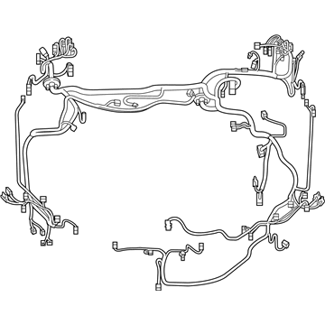 Lexus 82111-76390 Wire, Engine Room Main