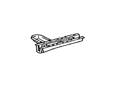 Lexus 58108-0E010 Reinforcement, Front Floor Under, LH