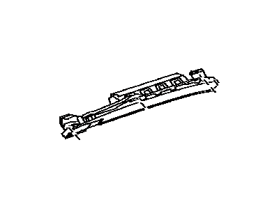 Lexus 73900-50030-B0 Air Bag Assy, Instrument Panel, Lower NO.1