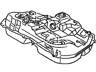 Lexus 77001-24110 Fuel Tank Sub-Assembly