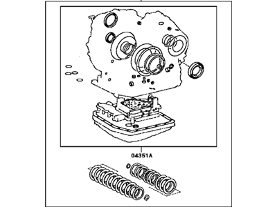 Lexus 04352-21010 Kit, Transaxle Overhaul(Atm)