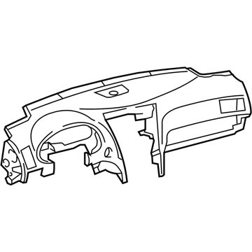 Lexus 55401-30700-C0 Pad Sub-Assy, Instrument Panel Safety