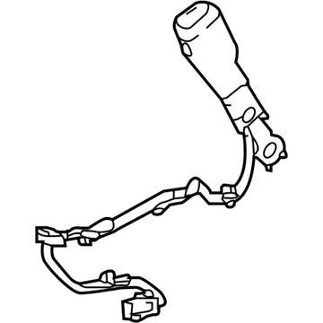 Lexus 73230-50150-E0 BELT ASSY, FR SEAT