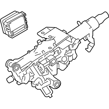 Lexus 45250-0C350 Column Assembly, STEERIN