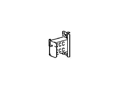 Lexus 57014-75020 Bracket Sub-Assy, Front Side Member, LH