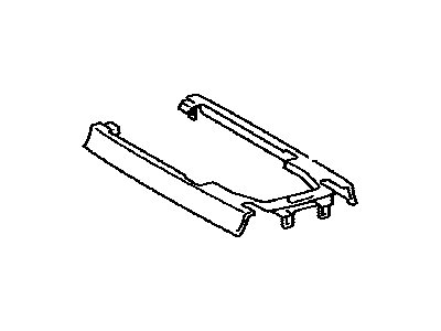 Lexus 58831-53010-E0 Garnish, Console Upper Panel, Front