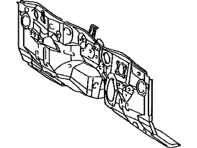 Lexus 55101-53151 Panel Sub-Assy, Dash