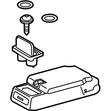 Lexus 72840-33190-A1 Rear Seat Armrest Assembly, Center