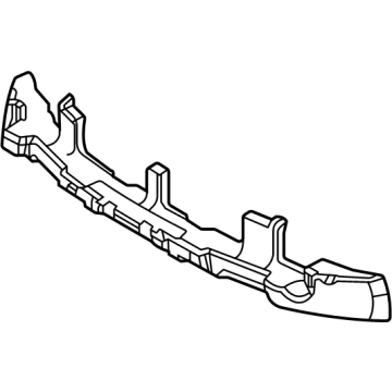 Lexus 52614-78070 ABSORBER, FR BUMPER