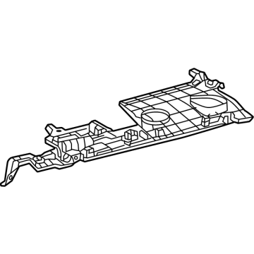 Lexus 55606-78030 COVER SUB-ASSY, INST