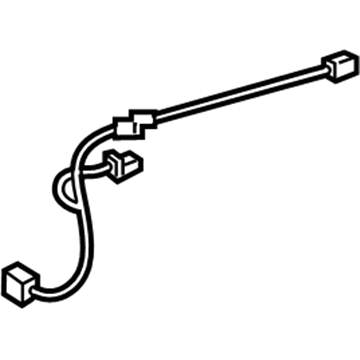 Lexus 82153-60620 Wire, Rear Door, NO.1