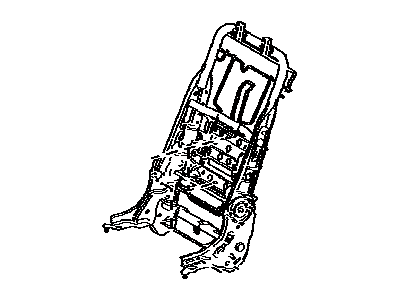 Lexus 71017-78050 Frame Sub-Assembly, RR S