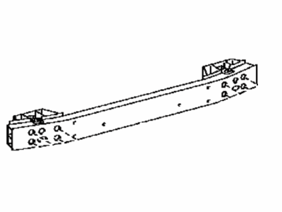 Lexus 52023-50100 Reinforcement, Rear Bumper, NO.1