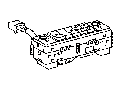 Lexus 84010-50380 Control & Panel Assembly