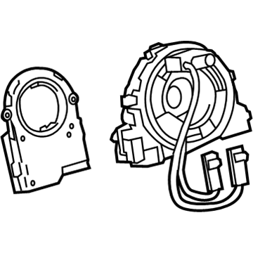 Lexus 84307-0E210 Spiral Cable Sub-Assembly With Sensor