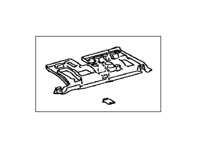 Lexus 55606-0E010 Cover Sub-Assy, Instrument Panel Under, NO.1