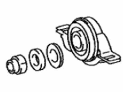 Lexus 37230-49025 Bearing Assembly, Ctr Su