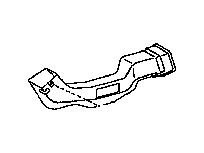 Lexus 55844-24040 Duct, Heater To Register, NO.2