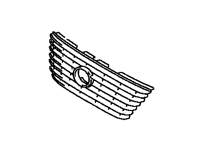 Lexus 53112-50901 Grille, Radiator, In