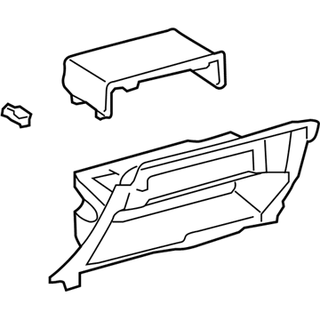 Lexus 55509-60030 Panel Sub-Assy, Glove Compartment