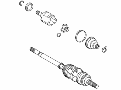 Lexus 42340-0R010 Shaft Assembly, RR Drive