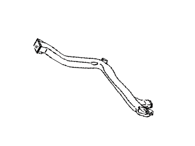 Lexus 55972-48070 Duct, Side Defroster Nozzle, NO.2