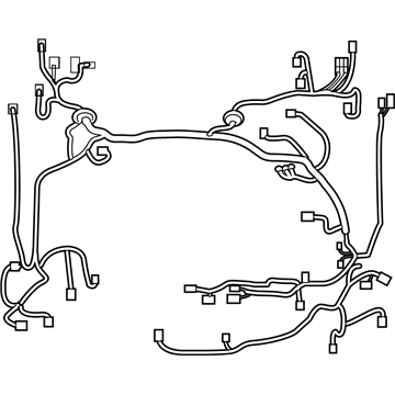 Lexus 82111-76P40 Wire, Engine Room Ma