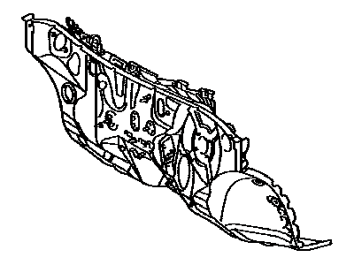 Lexus 55101-48141 Panel Sub-Assy, Dash