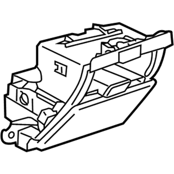 Lexus 55408-30210-A0 Box Sub-Assy, Instrument Panel Coin