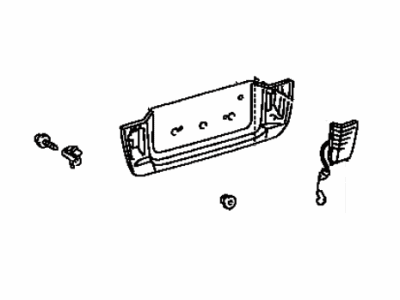 Lexus 76801-60061-B1 Garnish Sub-Assy, Back Door, Outside