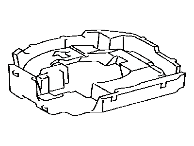 Lexus 64705-50030 Guard Sub-Assy, Spare Wheel