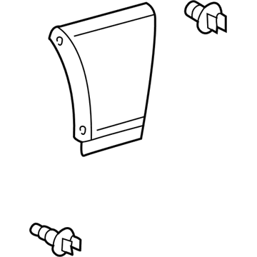 Lexus 75601-33020-E4 Moulding Sub-Assy, Front Fender, RH