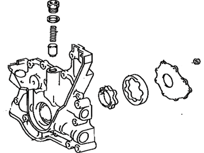 Lexus 15100-46041 Pump Assembly, Oil