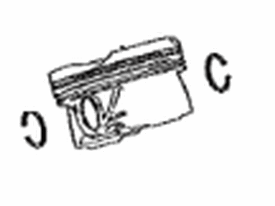 Lexus 13101-70150 Piston Sub-Assembly, W/P