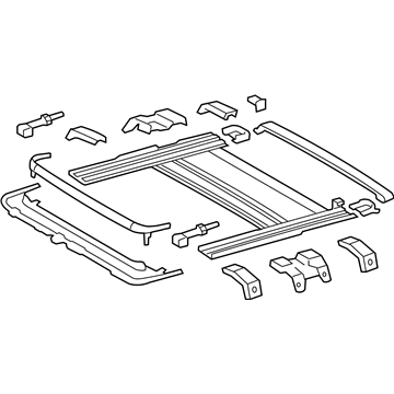 Lexus 63203-06190 Housing Sub-Assembly, Sl