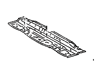 Lexus 58212-48901 Pan, Center Floor, Front