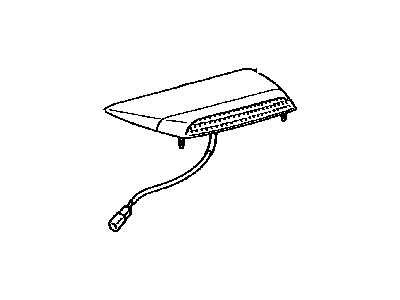 Lexus 81570-24060-E0 Lamp Assy, Center Stop