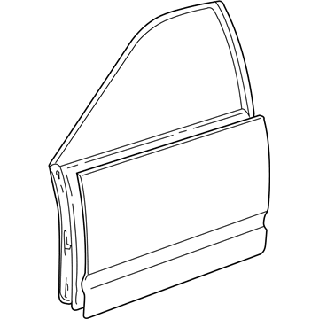 Lexus 67001-30820 Panel Sub-Assy, Front Door, RH