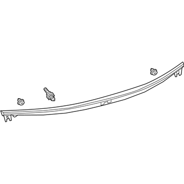 Lexus 76801-06A90 GARNISH Sub-Assembly, Lu
